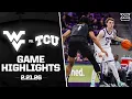 West Virginia vs TCU Game Highlights 2025-26 Big 12 Men s Basketball