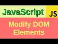 Modify DOM elements - Basic JavaScript Fast 53 createNode cloneNode insertAdjacentHTML