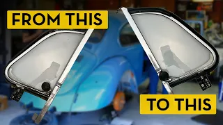 How To Restore A Vent Window For Your Volkswagen Beetle  How To Restore A Vent Window For Your Volkswagen Beetle