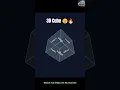 3D Cube Loader with HTML CSS Only No JavaScript