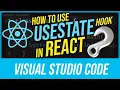 How To Use useState Hook In React Visual Studio Code