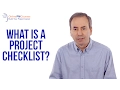 What is a Project Checklist Project Management in Under 5
