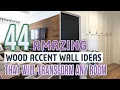 44 Amazing Wood Accent Wall Ideas That Will Transform Any Room