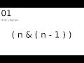 01 Brian Kernighan s BIG IDEA for COUNTING SET BITS
