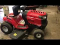 How to remove a Troy-Bilt Bronco mower deck