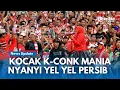 Lagu MOMEN LUCU Suporter Madura K-Conk Mania Nyanyikan Yel-yel Persib Bandung Di Stadion Ratu Pamelingan 