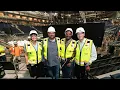 Construction Update Final Seats Installed at Chase Center