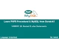 PHP Procedural MySQLi Lesson 18 Nested If else Statements