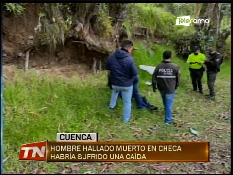 Hombre hallado muerto en checa habría sufrido una caída