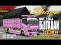 SHAREE!!!! MOD NMR71 GIGA BLITARAN PUSAT (CUSTOM V4) || REAL SUSPENSI || BUSSID MOD INDONESIA