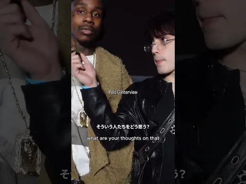 Polo G on Japanese dreads