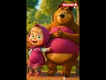 Download Lagu Sharp Teeth Marsha \u0026 the Bear in the United🇺🇸 States #comedyeffect #youtubeshorts #marsha #usashorts