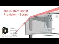 The custom script - Provision
