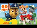 Paw Patrol | ¡60 MINUTOS de los mejores rescates de Patrulla Canina! 🐾 | Nick Jr. en Español