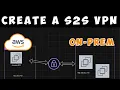 AWS How To Setup A Site-to-Site VPN Start to Finish 2024