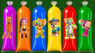 Menemukan Color Bags : Tung Tung Sahur Tom jerry Paw Patrol and Masha