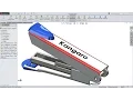 Solidworks tutorial Sketch Stapler in Solidworks Solidworks