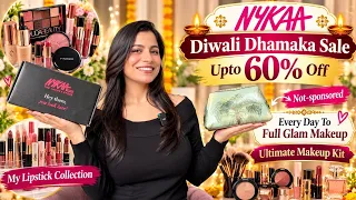 ♥️ Nykaa Diwali Sale, Daily to Festive Makeup, Lipstick Collection | Affordable to High-End Makeup 💙