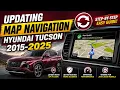Step by step guide for Hyundai Tucson map navigation update