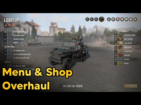 New Menus & Maps - COH3 Patch 2.3.0