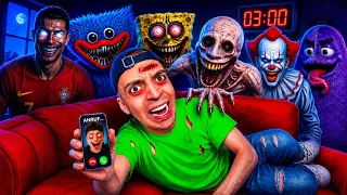 XXL FILM: Ich rufe ALLE MONSTER um 3 UHR NACHTS an... 😰 (OMG)