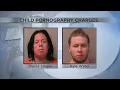 Two men are in the la crosse county jail tonight facing various child pornography charges
