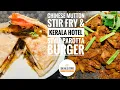 Download Lagu Chinese mutton stir fry \u0026 Kerala Hotel style parotta burger | Saya's Tips