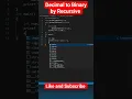 Decimal to binary converter in c