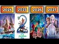 ALL WALT DISNEY ANIMATION STUDIOS MOVIES 1937-2027
