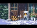 keep going, you’re almost there 🔥❄️ pixel lofi mix [warm winter, cozy focus]