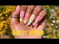 LETS DO THE TRENDING BUTTER YELLOW NAILS