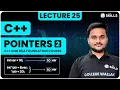 C DSA course Pointers - 2 Call by reference Arithmetic and Array as a pointer Lecture 25