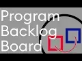 piplanning app - Program Backlog Board Tutorial