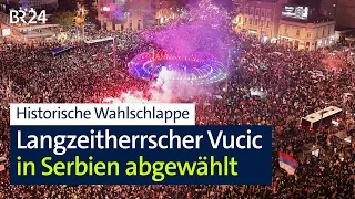 Historische Wahl in Serbien: Vucic nach 12 Jahren abgewählt | BR24