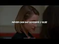NEVER CAN SAY GOODBYE // GLEE (SUBTITULADO EN ESPAÑOL)