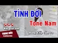 Download Lagu Karaoke Tình Đời Tone Nam Nhạc Sống | Trọng Hiếu