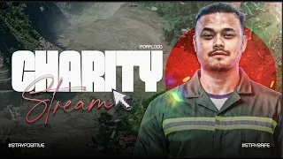 charity stream for flood victims