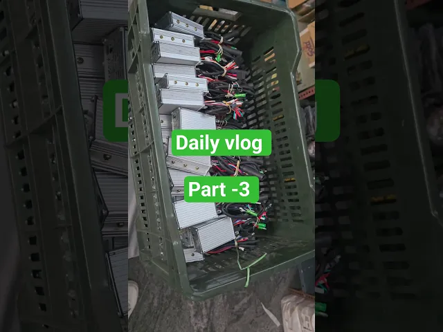 36v 250w Electric cycle Controller overview video