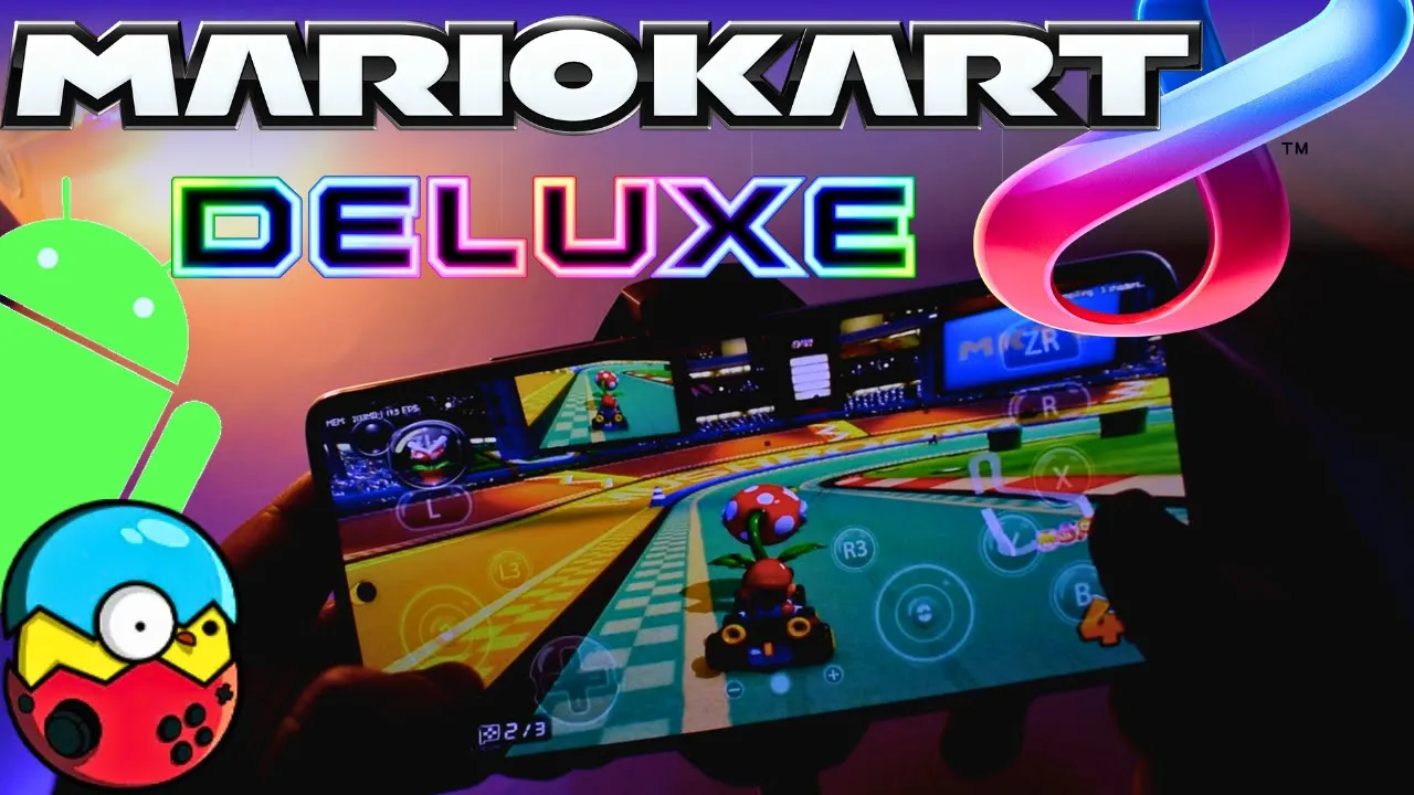 Super Mario kart 8 Deluxe Android | Nintendo Switch Emulator |  Egg NS Mali GPU