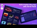 PHP MySQL Blog App with Admin Panel Tutorial From Scratch PHP MySQL Tutorial For Beginners