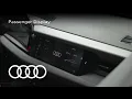 Audi Tech Tutorial Q6 e-tron Passenger Display