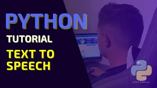 Python Beginners Project Tutorial - Text To Speech