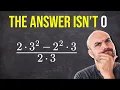 Can You Simplify Using The Order of Operations - Algebra 1 Question