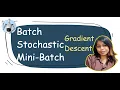Batch vs Stochastic vs Mini-Batch Gradient Descent Complete Deep Learning Guide