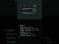 Create a Smooth Toggle Switch Animation with HTML CSS