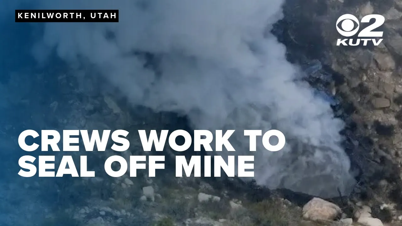 Crews work to seal off mine, limit hazardous smoke from Carbon County coal fire