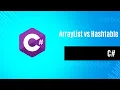 ArrayList vs Hashtable in C Explained with Examples