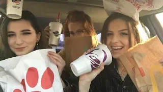 GIANT FAST FOOD MUKBANG WITH THE GIRLS
