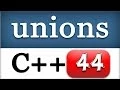 Introduction to Unions in C CPP Programming Tutorial