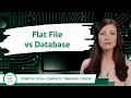 CompTIA Tech FC0-U71 Flat File vs Database Exam Objective 5 2 Course Training